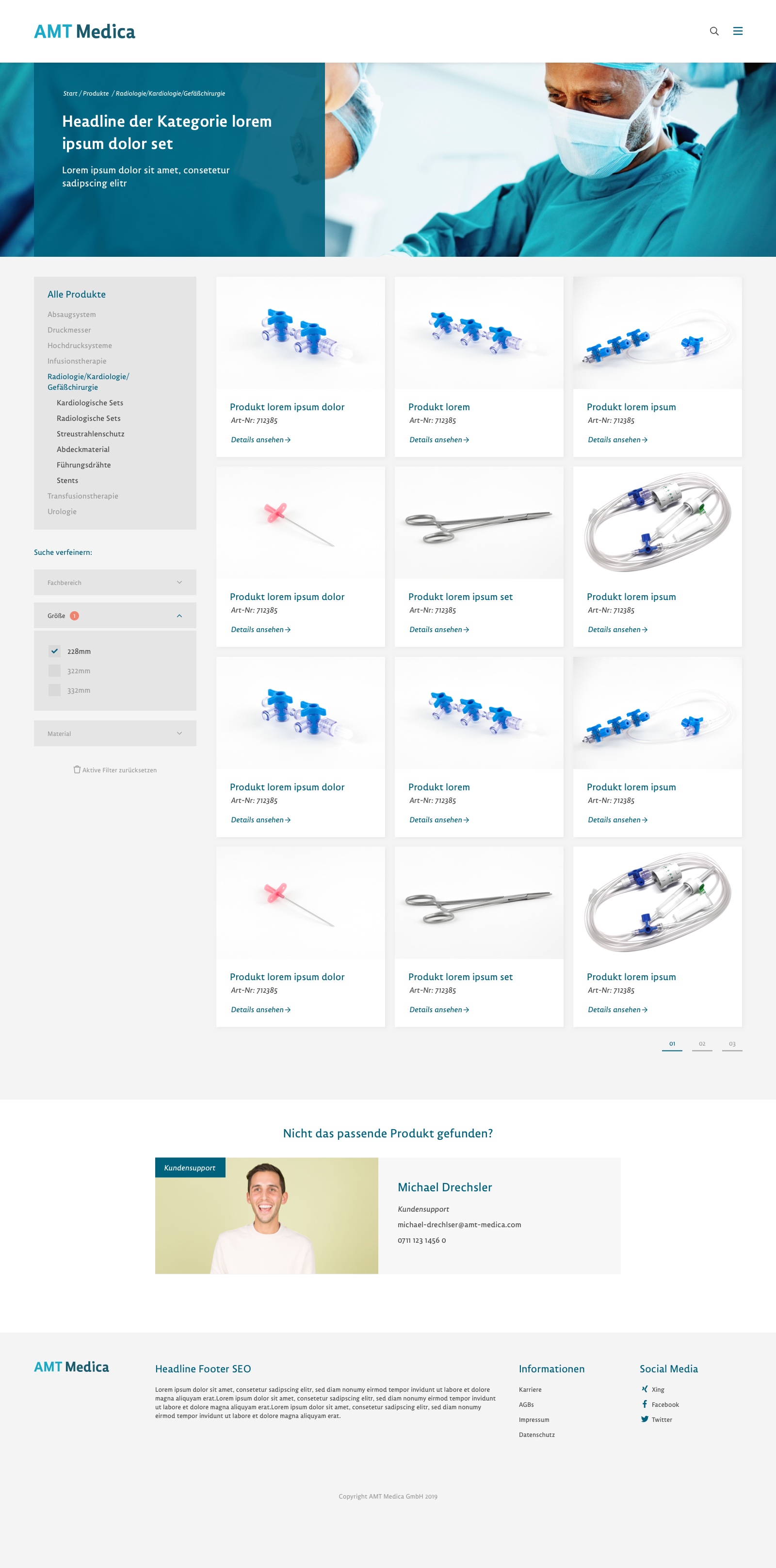 Portfolio AMT Medica Detail Produkt Liste 3 Portfolio AMT Medica Detail Produkt Liste